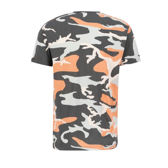Basic T Camo - orange grey camo