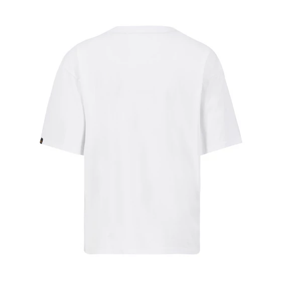 Satin Logo T - white
