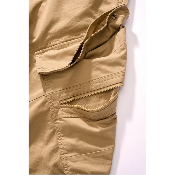 Adven Slim Fit Trousers - camel