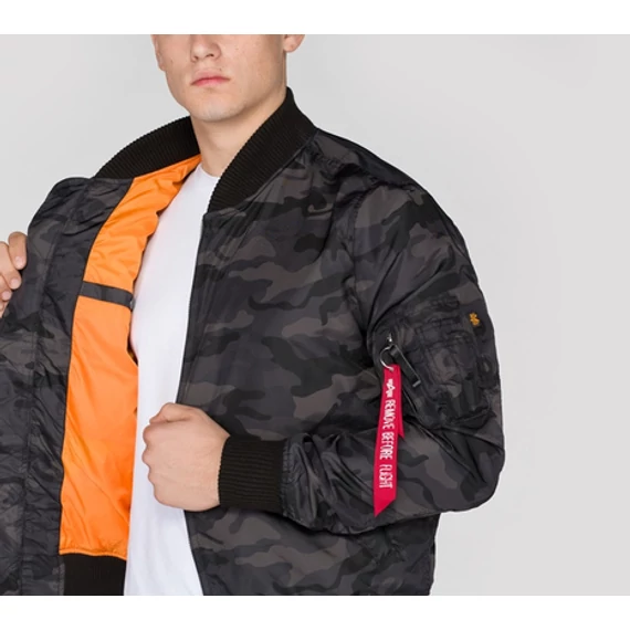 MA-1 TT Camo - black camo