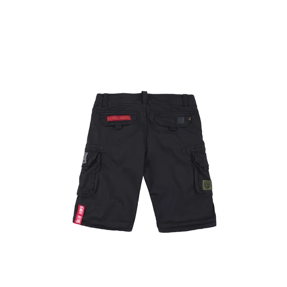 CREW SHORT PATCH - black