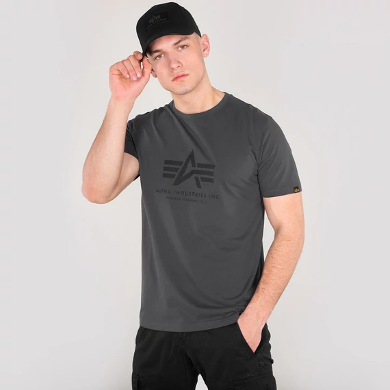 Basic T - greyblack/black