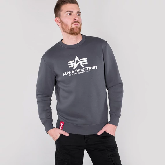 Basic Sweater - greyblack