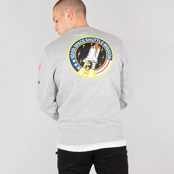 Space Shuttle Sweater - greyheather