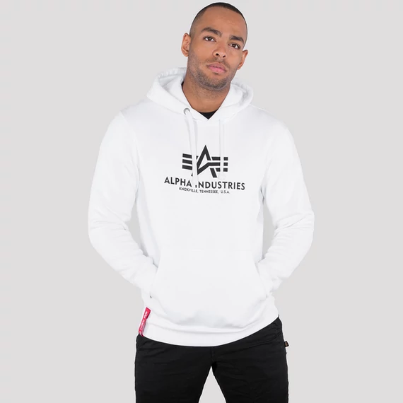 Basic Hoody - white