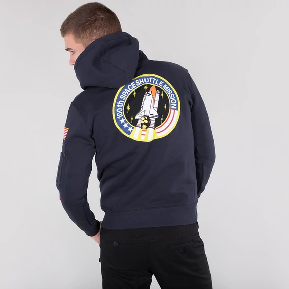 Space Shuttle Hoody - replica blue
