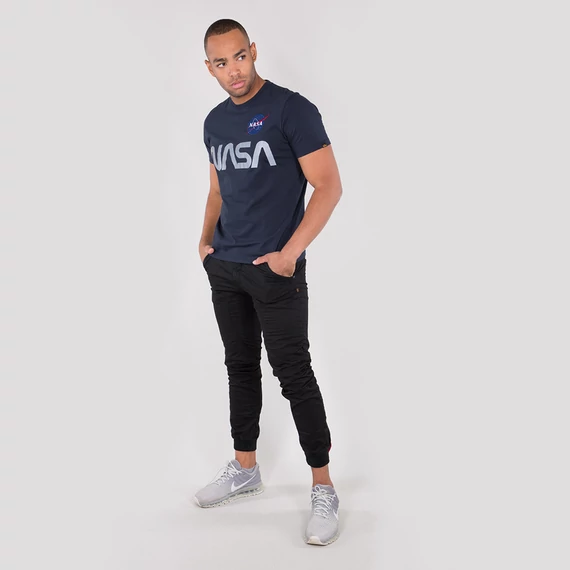 NASA Reflective T - replica blue