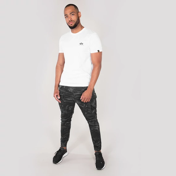 Basic T Small Logo - white