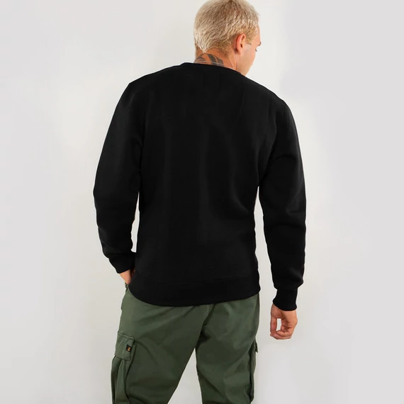 Basic Sweater Small Logo - black