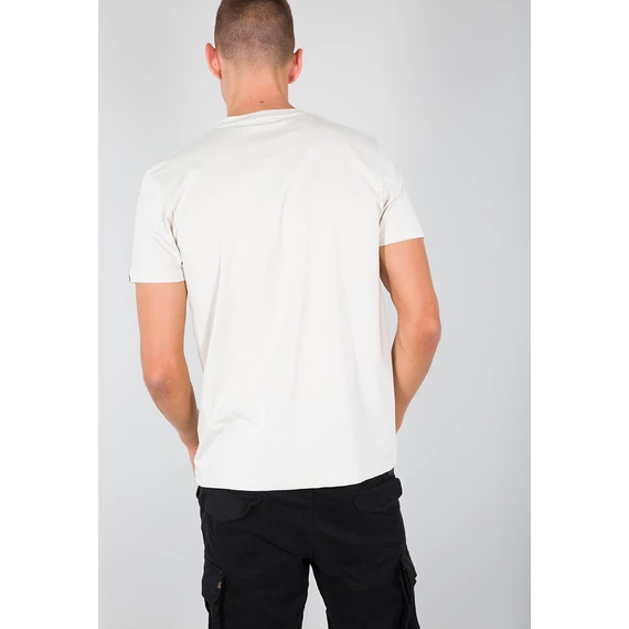 Basic T Small Logo - vintage white