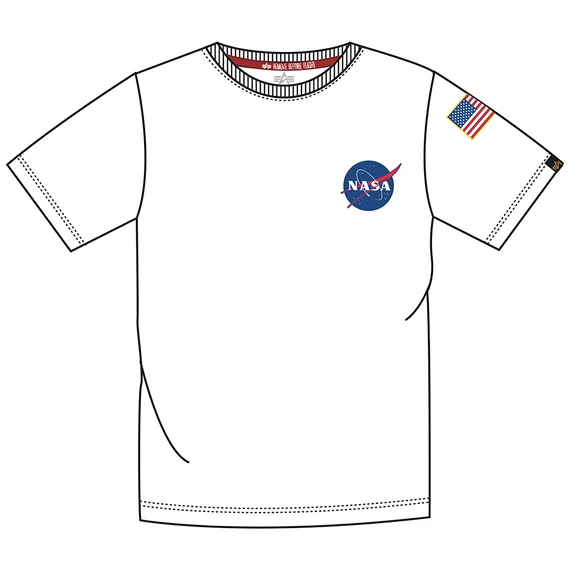 SPACE SHUTTLE T - white