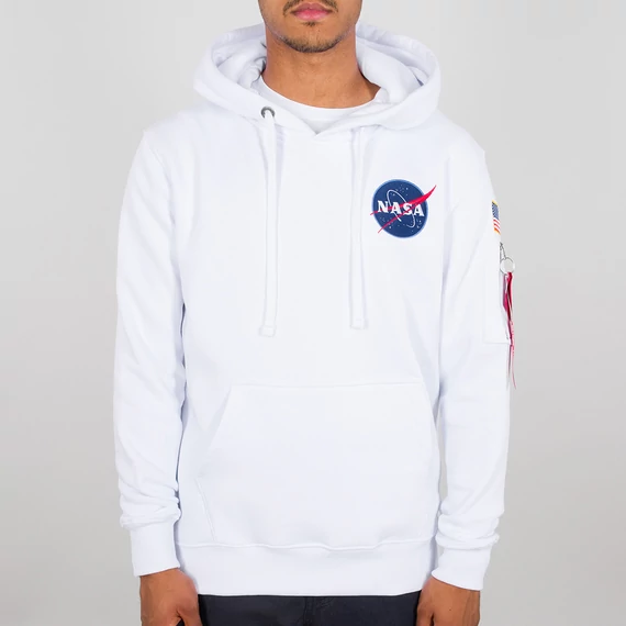 Space Shuttle Hoody - white