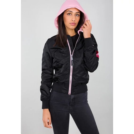 MA-1 Hood Woman - black