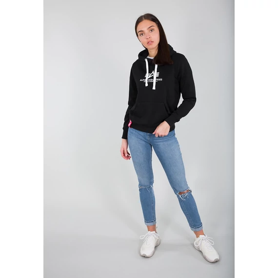 New Basic Hoody Woman - black