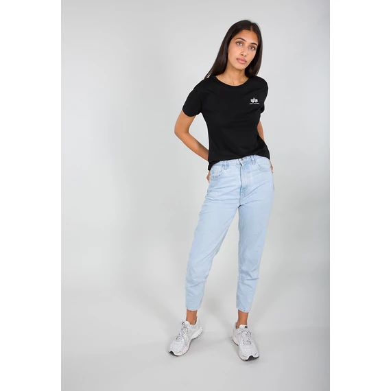 Basic T Small Logo Woman - black