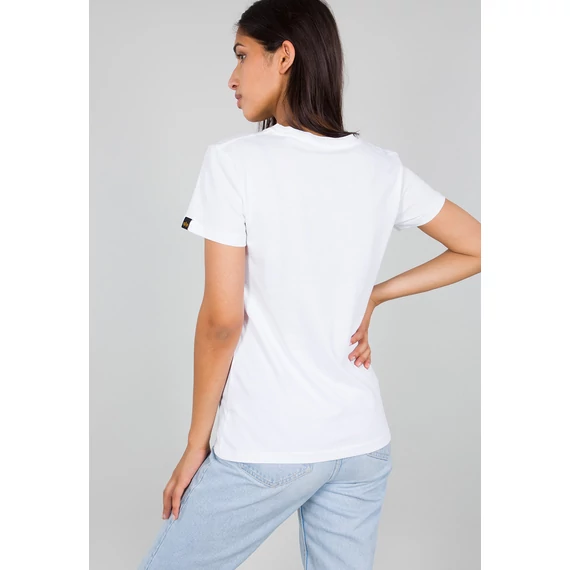 Basic T Small Logo Woman - white