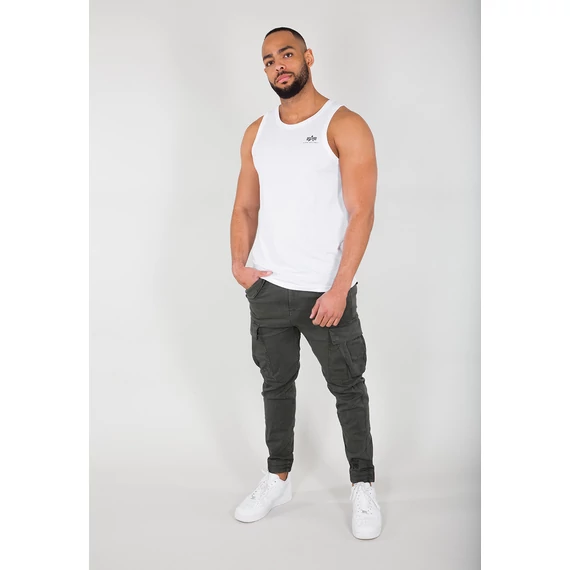 Small Logo Tank - white