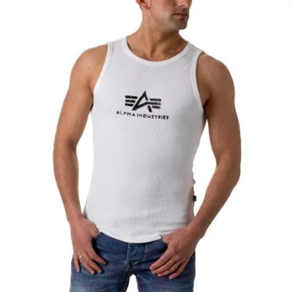 Logo Tank - white/black