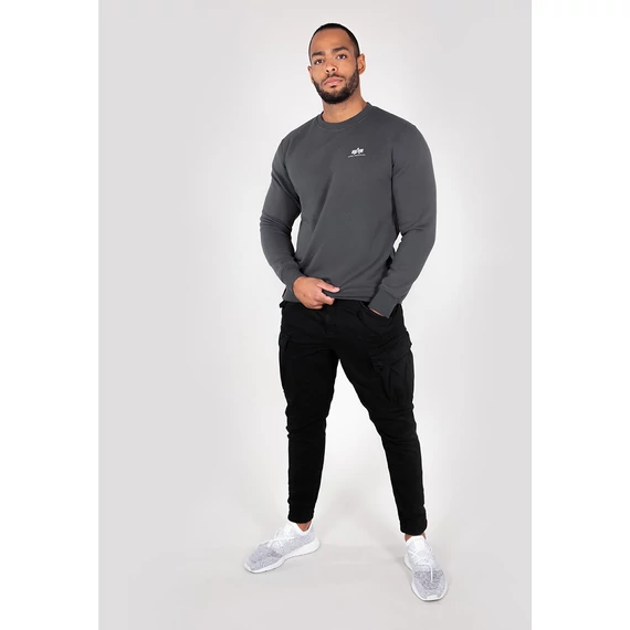 Basic Sweater Small Logo - greyblack