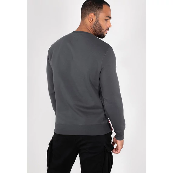 Basic Sweater Small Logo - greyblack