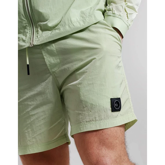 Krinkle Nylon Swim Short - lime