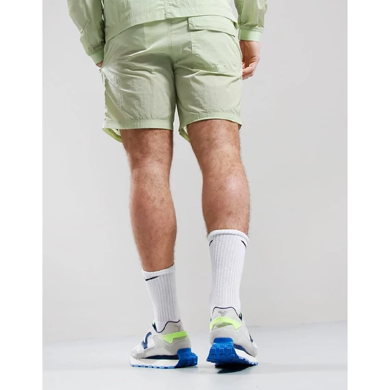 Krinkle Nylon Swim Short - lime