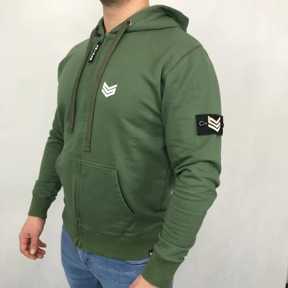 Commander Zip Hoody SL - army green