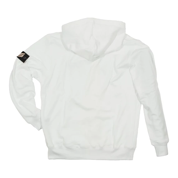 Army Zip Hoody - white