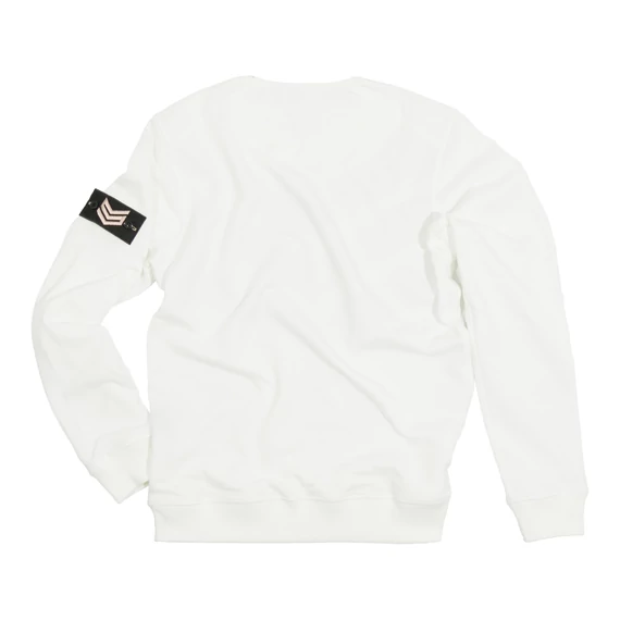 Big Logo Sweater - white