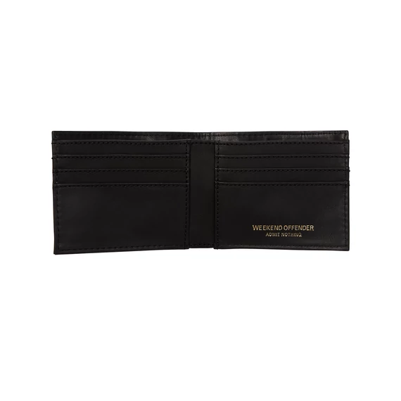 Leather Wallet - black