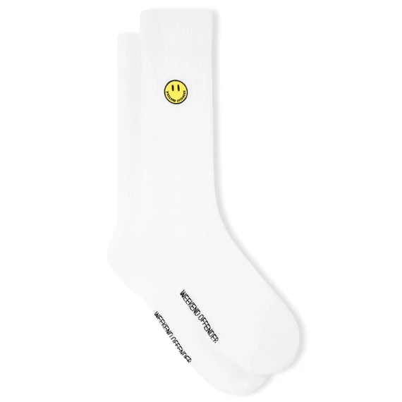 Smiley Sports Socks - 3 pair pack - white