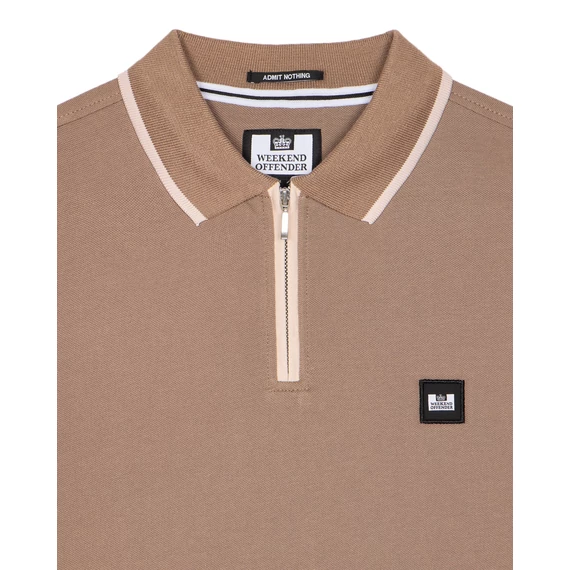 Shore Polo Shirt - mocha brown