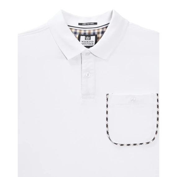 Spence Polo Shirt  - white