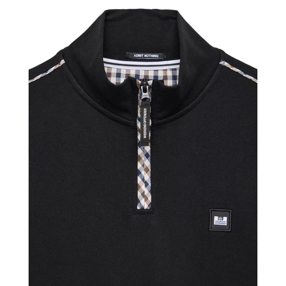 Matisa Quarter Neck Sweatshirt - black