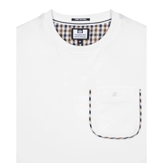Sutton Pocket T-Shirt - white