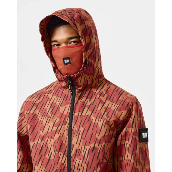 Technician Camo Cotton Twill Jacket - uluru orange rain camo