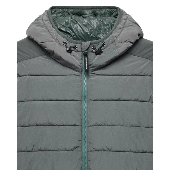 La Guardia Padded Jacket - zinc