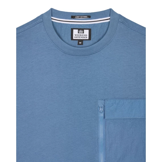 Takaji T-Shirt - baltic blue