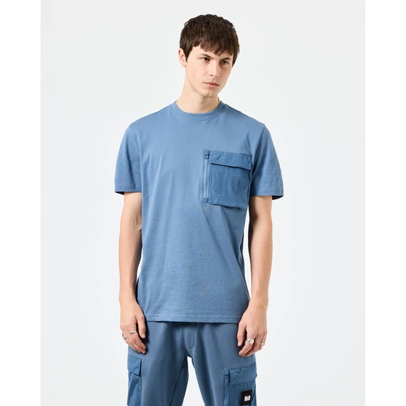 Takaji T-Shirt - baltic blue