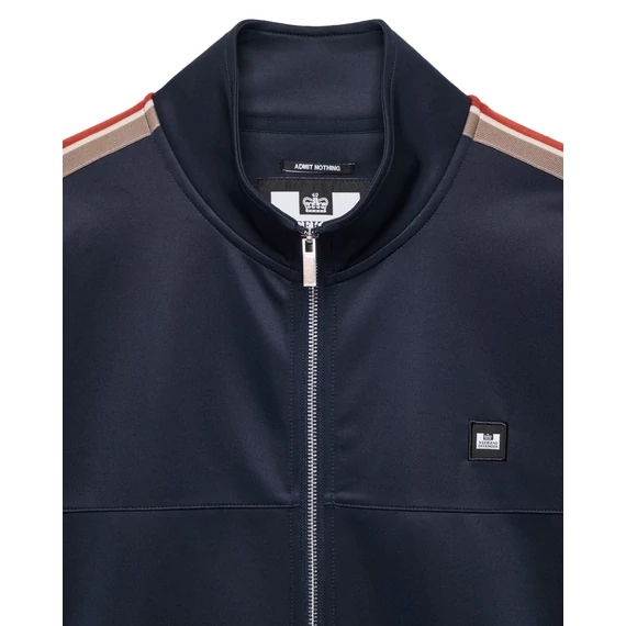 Sainz Tricot Tape Track Top - navy