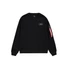Back Print Sweatshirt - black