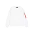Back Print Sweatshirt - white
