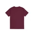 Basic T Small Logo - dark cherry