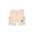 CREW SHORT PATCH - vintage white