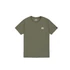 Backprint T - dark olive