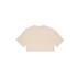 Basic Big Logo Cropped PP T-Shirt Women - organic beige