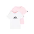 new-basic-t-shirt-2-pack women-white-pastelpink