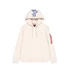 Back Print Hoodie - vintage white