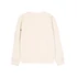 Alpha Reflective Print Sweater - vintage white