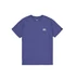 Backprint Camo Print T-Shirt - night purple
